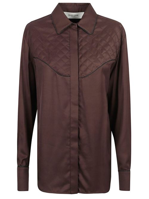 Camicia con dettagli trapuntati GOLDEN GOOSE | GWP02358P00136955259